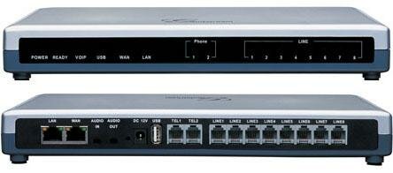 Tổng đài IPPBX Grandstream GXE5024 kết nối chống nhiễu từ xa hoặc chi nhánh văn phòng, khả năng kết hợp (SIP + PSTN)