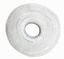 Dây line điện thoại (dây nhảy điện thoại) 4 lõi dẹt mềm, sử dụng đấu nhảy tín hiệu từ Ổ cắm đến điện thoại bàn. 200m/cuộ